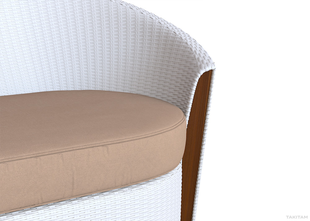 rattan furniture modeling and visualization